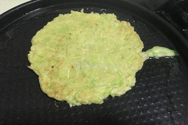西葫芦饼的做法图解6
