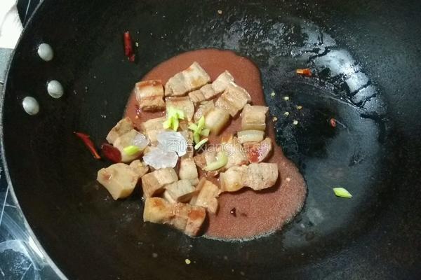 圣诞版南乳红烧肉的做法图解9