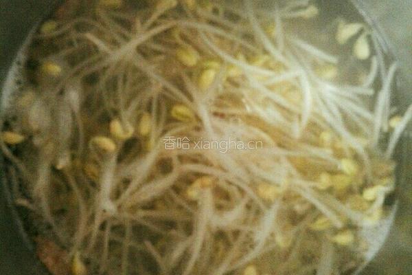 麻辣芽菜拌面的做法图解4