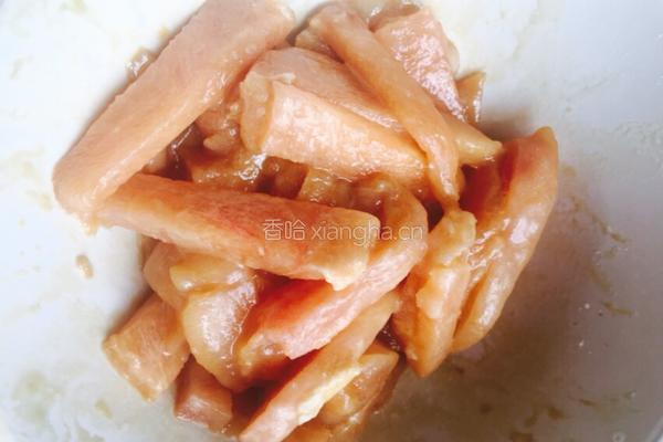 1鸡丝豆角焖面的做法图解1