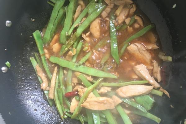 1鸡丝豆角焖面的做法图解8