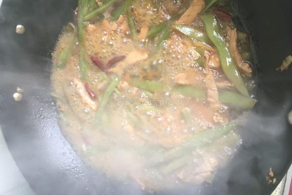 1鸡丝豆角焖面的做法图解9