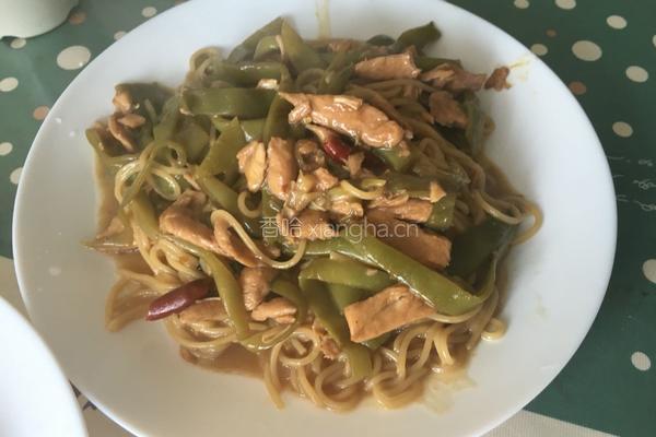 1鸡丝豆角焖面的做法图解12