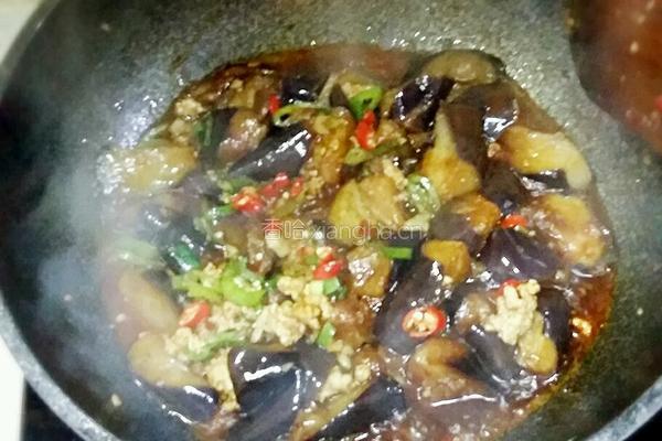 肉沫茄子的做法图解10