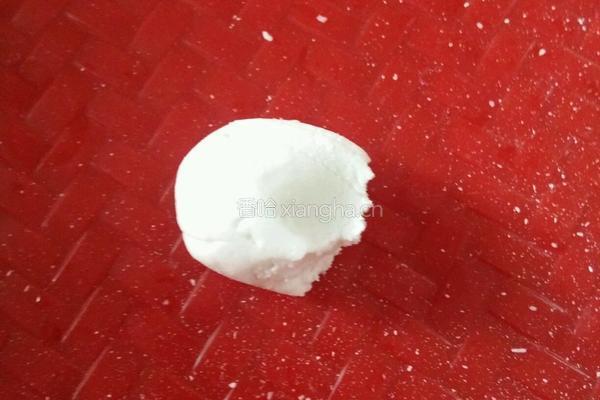 红豆馅汤圆的做法图解3