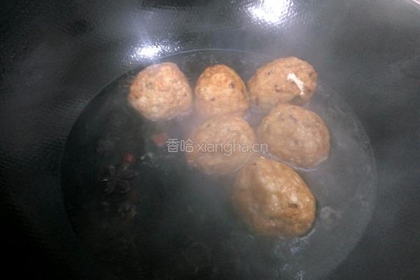 红烧猪肉丸的做法图解11