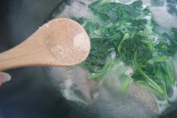 菠菜猪肝汤的做法图解11