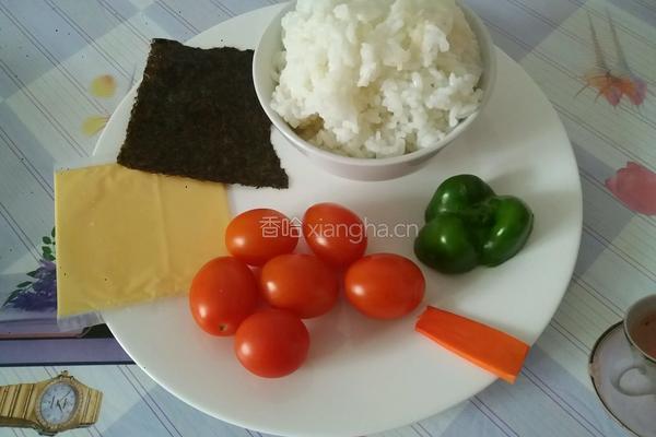 ＃圣诞节＃开心小青蛙饭团的做法图解1