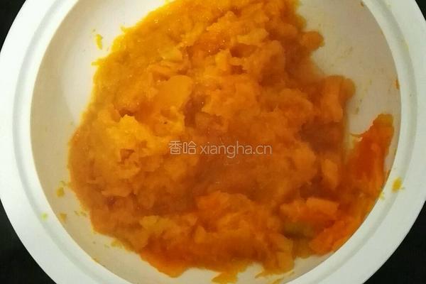 南瓜芝麻饼的做法图解4