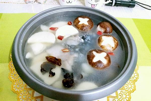 鱼头火锅汤底的做法图解7