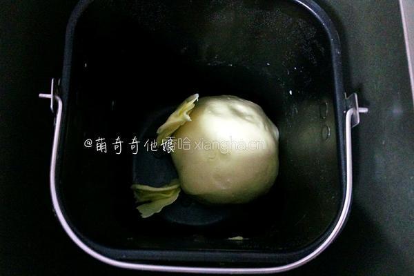 葱香芝士肉松面包的做法图解3