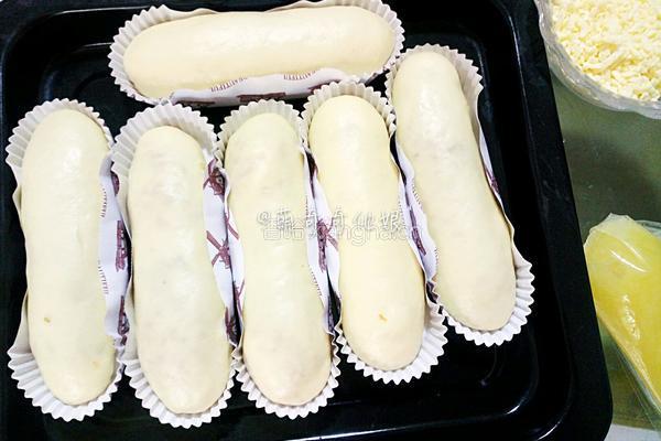 葱香芝士肉松面包的做法图解16