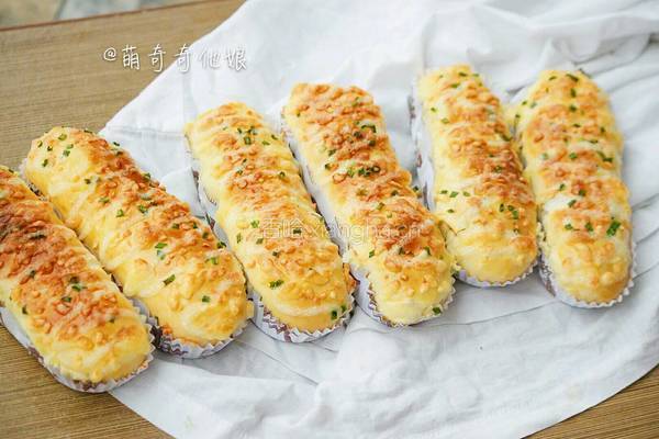 葱香芝士肉松面包的做法图解21