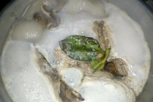 羊头杂萝卜汤的做法图解3