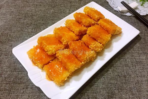 茄汁脆皮豆腐的做法图解11