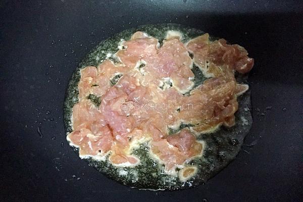 莴笋炒肉的做法图解4