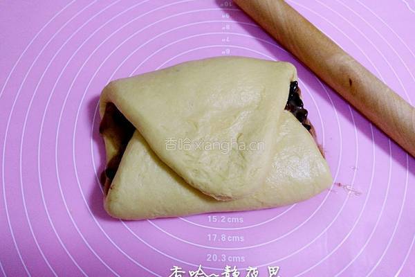 蜜豆杏仁手撕包的做法图解12