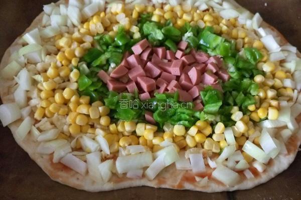 彩虹披萨的做法图解11