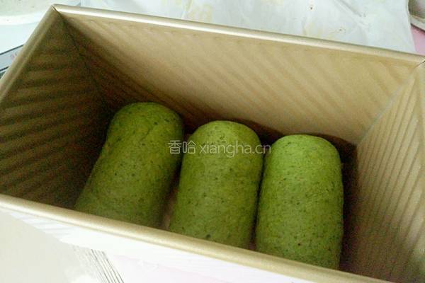 菠菜土司面包的做法图解10