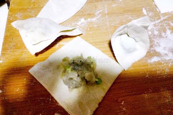 鲜虾馄饨的做法图解6
