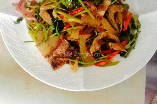 香拌牛脸肉的做法图解12