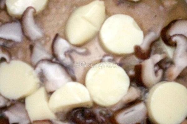 香滑蘑菇日本豆腐的做法图解4