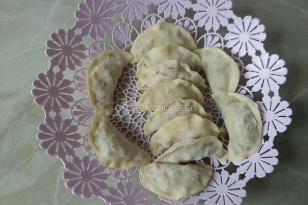 煎饺(腊肠芹菜肉馅)的做法图解7