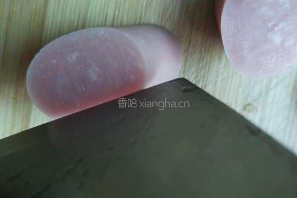 莴苣炒火腿的做法图解3