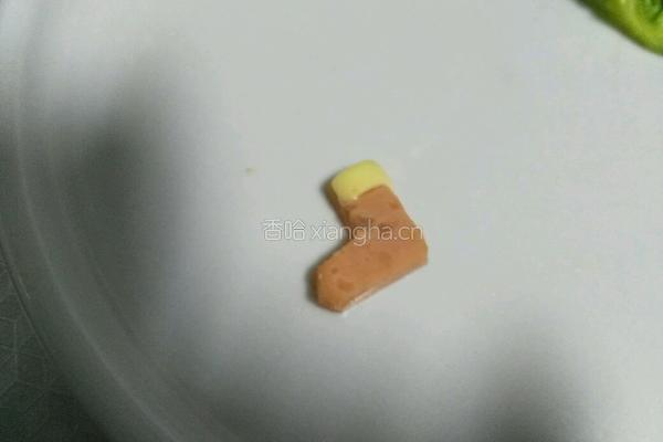 圣诞雪人饭团的做法图解12