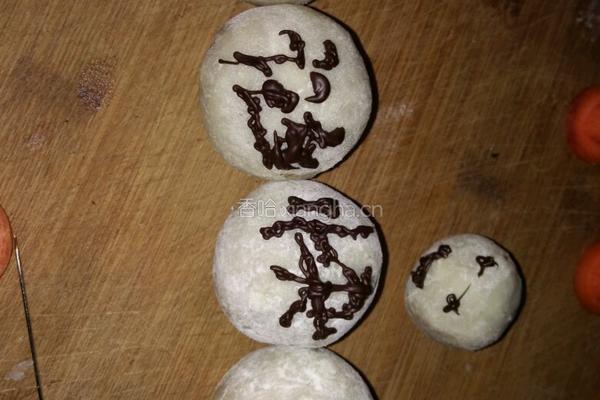 圣诞雪人的做法图解8