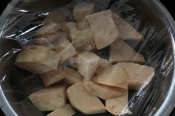 糯香红薯丸的做法图解1