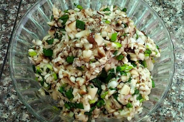 香菇瘦肉饺子的做法图解5