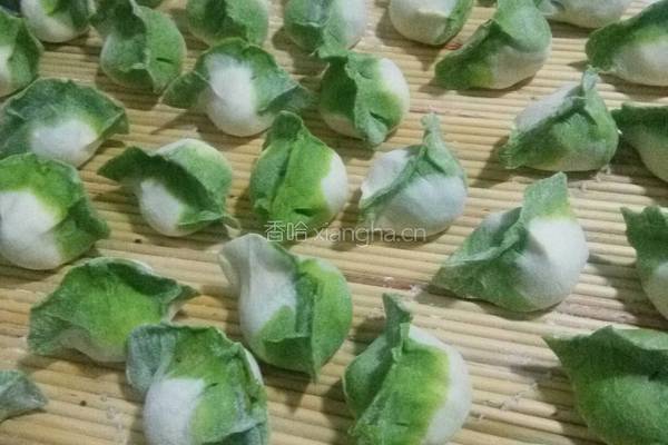 酱肉香菇馅白菜饺子的做法图解11