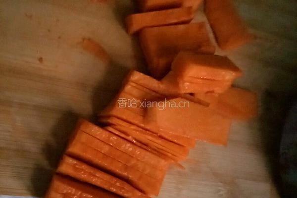 糯米南瓜肉熟的做法图解2