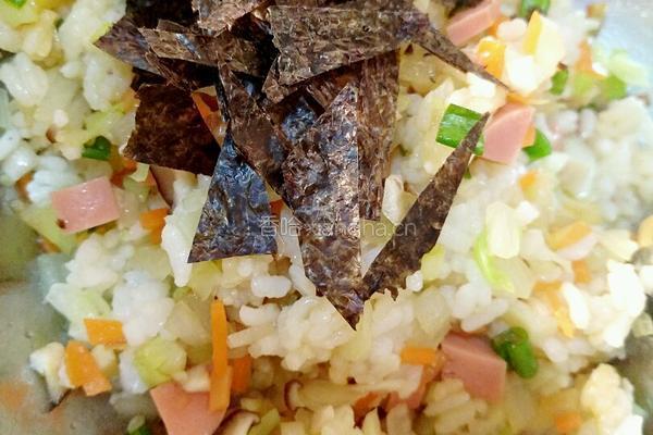 剩米饭变美味 八叔黄金包饭的做法图解5