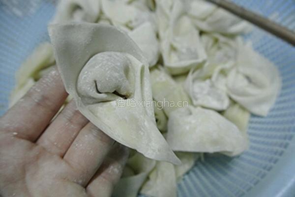 红油老麻抄手的做法图解2