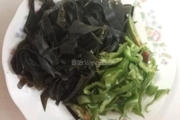 炒海带丝的做法图解1