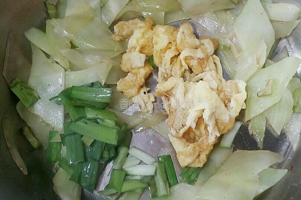 鸡蛋笋片的做法图解8