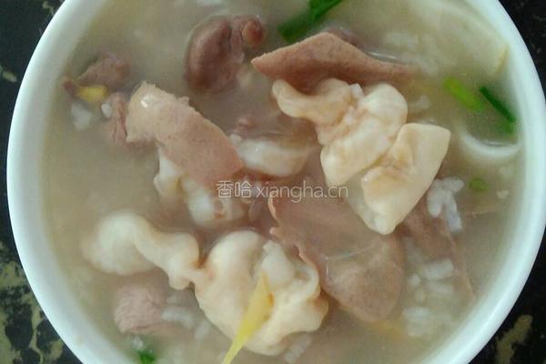 鱼泡猪腰粥的做法图解4