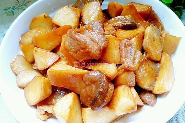 杏鲍菇烧肉的做法图解8