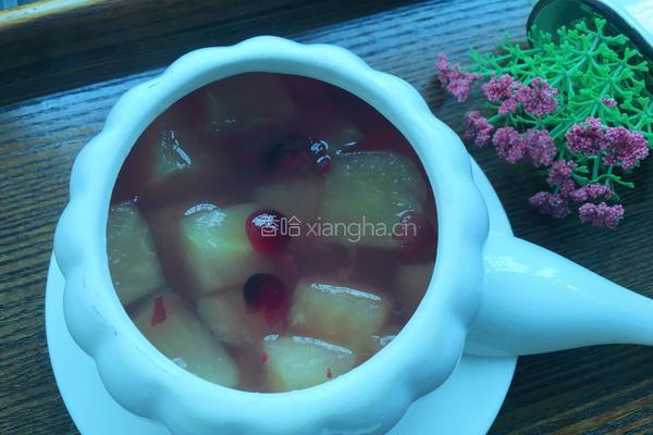 蔓越莓苹果糖水的做法图解6