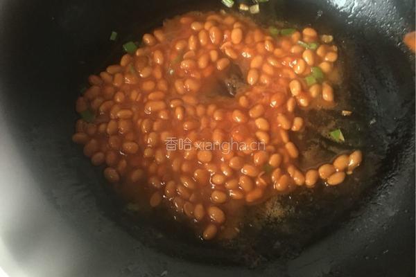 茄汁黄豆杏鲍菇的做法图解4