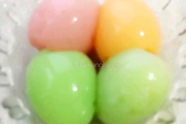 彩色凉粉蛋的做法图解8
