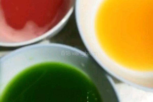 彩色凉粉蛋的做法图解4
