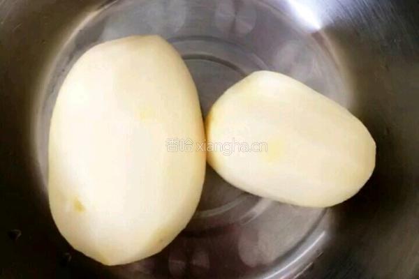 黄金土豆丝饼的做法图解1