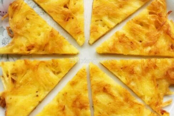 黄金土豆丝饼的做法图解8