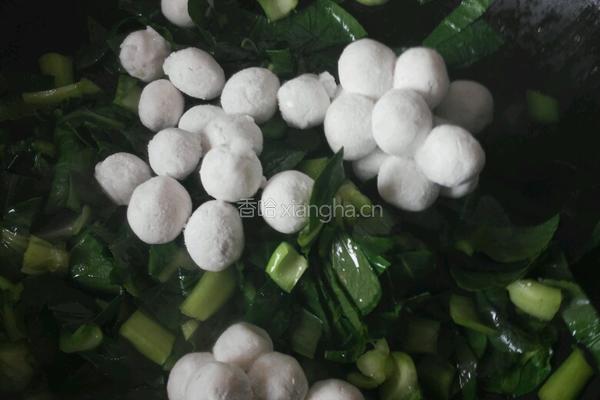 芋圆菜羹的做法图解3