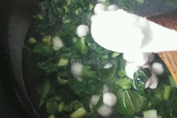 芋圆菜羹的做法图解4