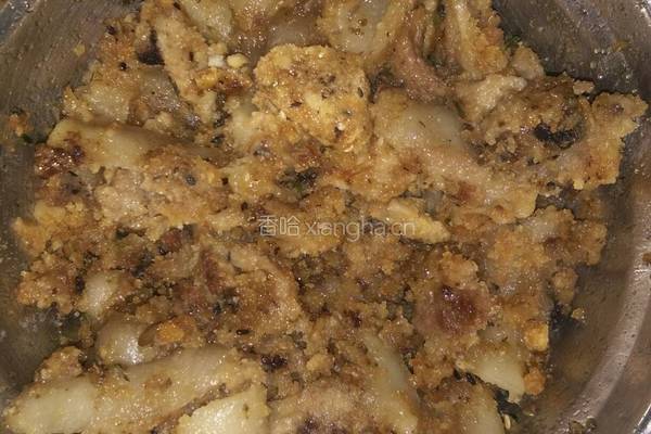 饼干蒸肉（甜的）的做法图解6
