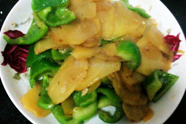 大辣椒土豆片的做法图解7